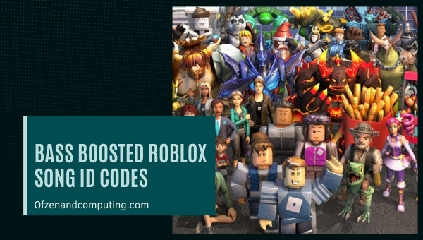 رموز معرف أغاني Bass Boosted Roblox (2022): رموز معرف الموسيقى