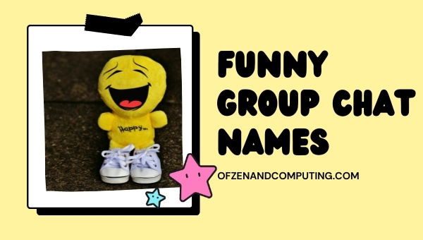 Funny Group Chat Names (2025)