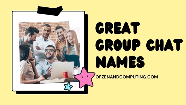 Great Group Chat Names (2025)