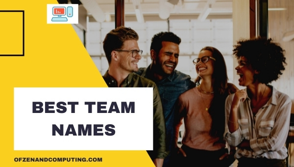 Best Team Names Ideas (2025)
