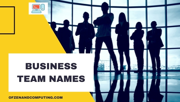 Business Team Names Ideas (2025)