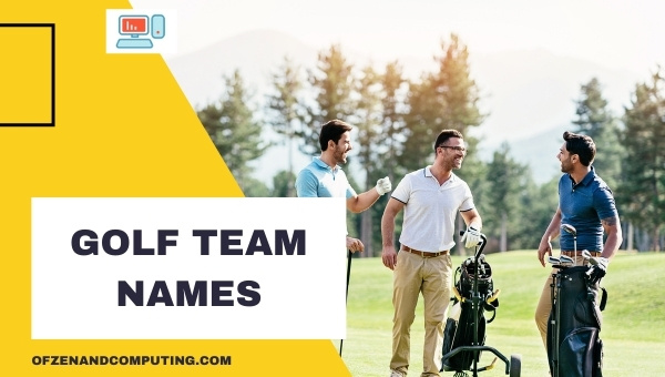 Golf Team Names Ideas (2025)