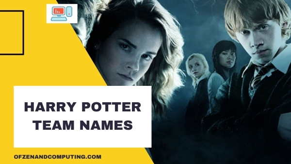Harry Potter Team Names Ideas (2025)