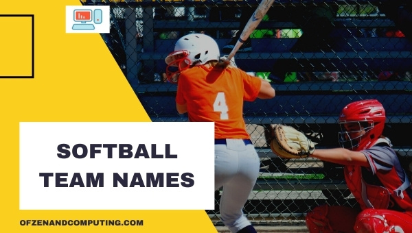 Softball Team Names Ideas (2025)