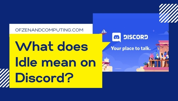 What does Idle mean on Discord? (2021)