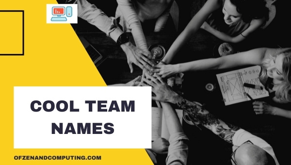 Cool Team Names Ideas (2025)