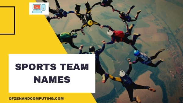 Sports Team Names Ideas (2025)
