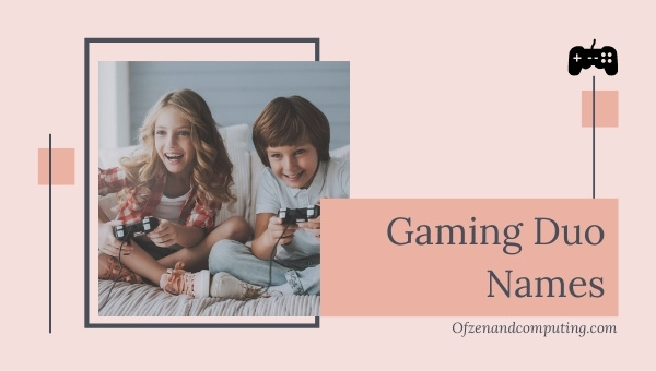 Gaming Duo Names List (2025)