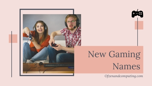 New Gaming Names List (2025)