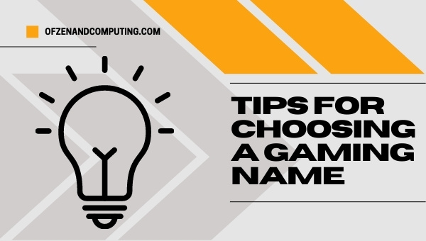 Tips for Choosing a Good Gaming Name (2025)