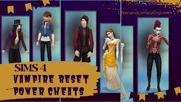 Sims 4 Vampire Reset Power Cheats (2025)