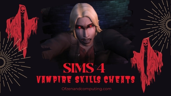 Sims 4 Vampire Skills Cheats (2025)