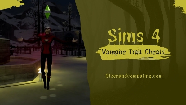 Sims 4 Vampire Trait Cheats (2025)
