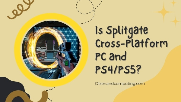 Is Splitgate Cross-Platform PC and PS4/PS5?