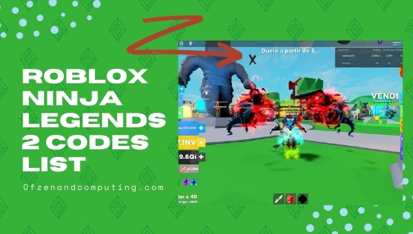 Roblox Ninja Legends 2 Codes List (juin 2025)