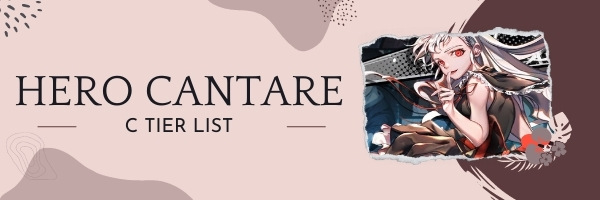 Hero Cantare C Tier List (2025)