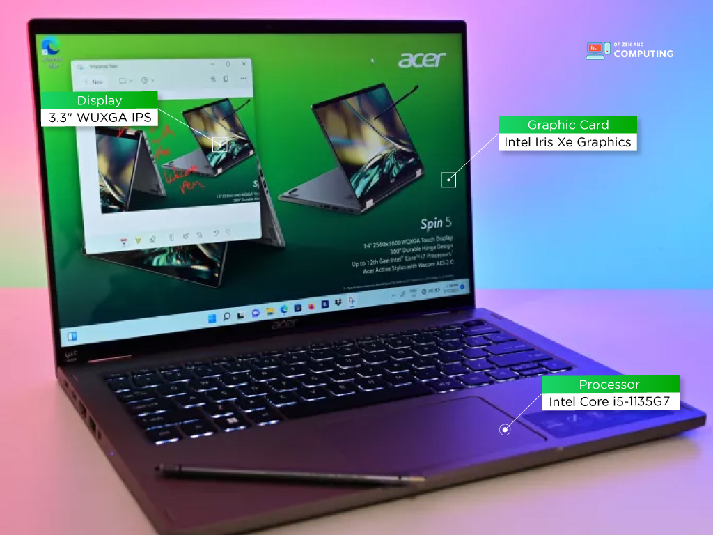 Acer Spin 3 Intel Evo