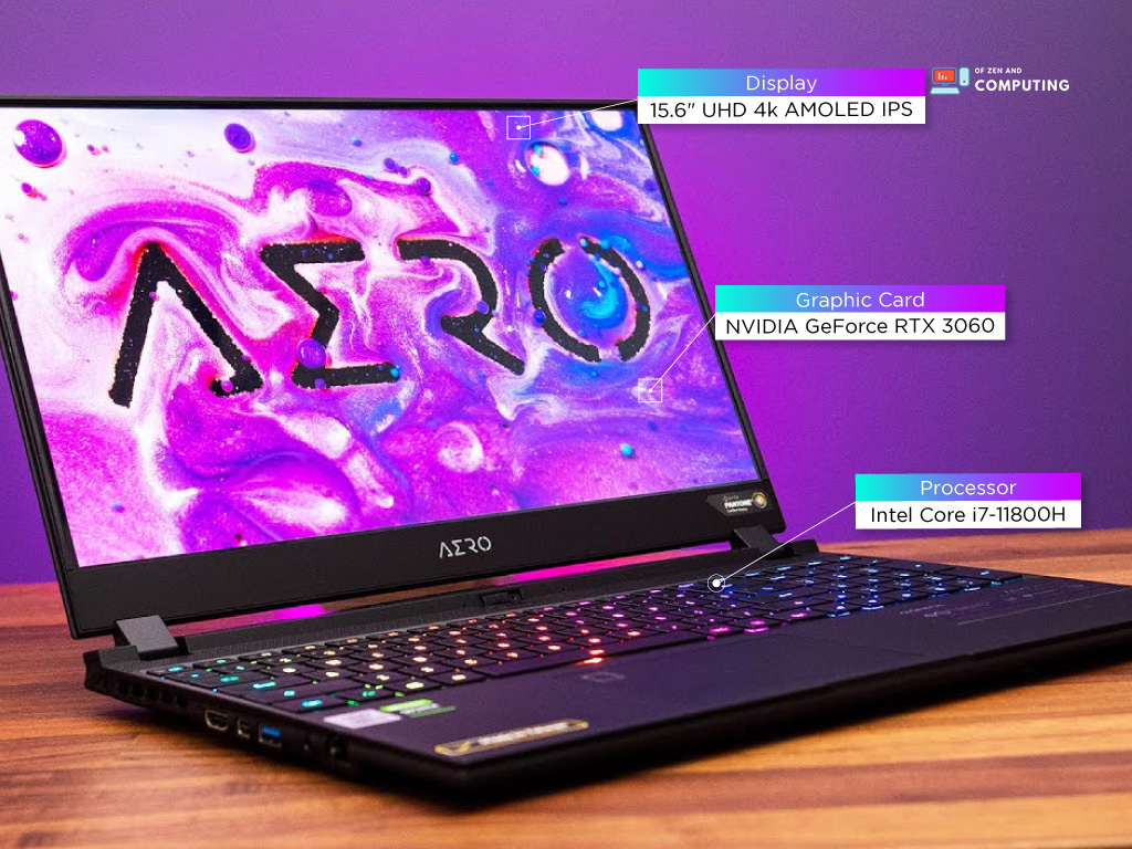 GIGABYTE AERO 15 OLED KD 2