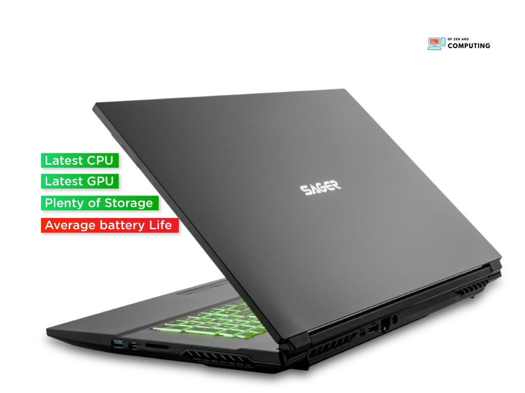 Sager NP7879PQ Gaming Laptop 1