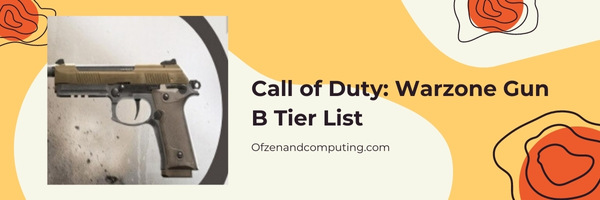 Call of Duty Warzone Gun B Tier List (2025)