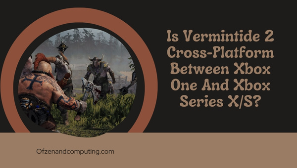 Is Warhammer Vermintide 2 Cross-Platform Between Xbox One And Xbox Series X/S?