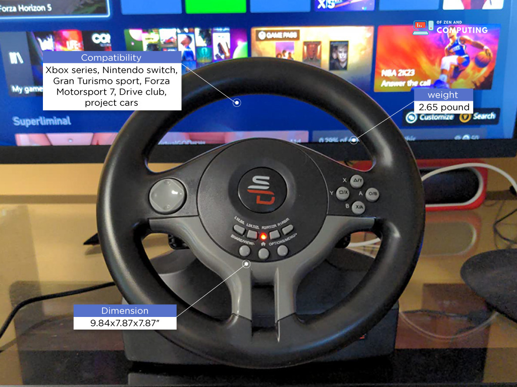 Superdrive SV200 Racing wheel
