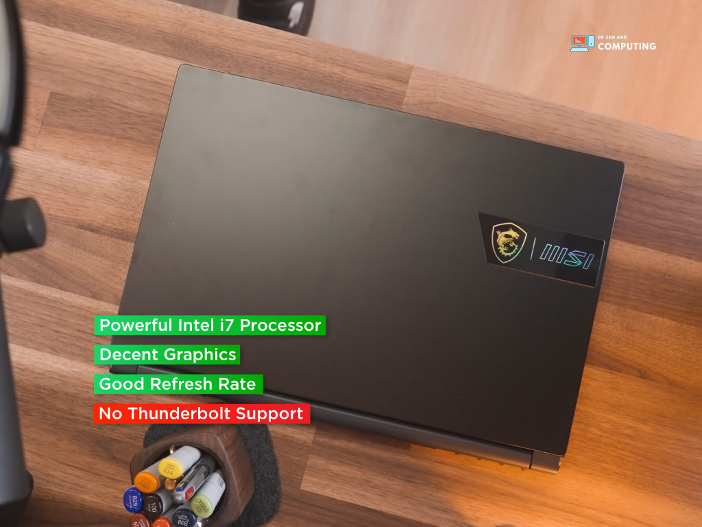 MSI Stealth 15M Gaming Laptop 1