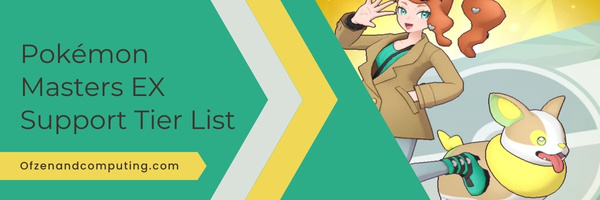 Pokémon Masters EX Support Tier List (2025)