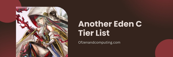Another Eden C Tier List (2023)