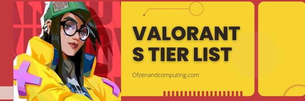 Valorant S Tier List (2023)