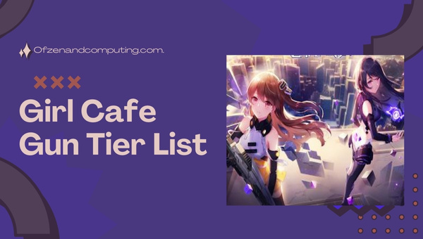 Girl Cafe Gun Tier List (June 2025)