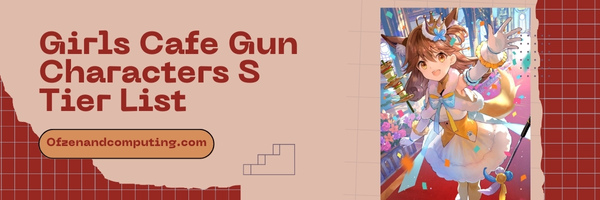 Girls Cafe Gun Characters S Tier List (2025)