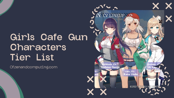 Girls Cafe Gun Characters Tier List (2025)