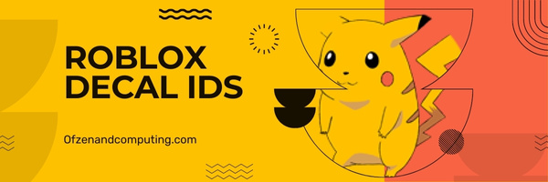 All Roblox Decal ID Codes (2025)