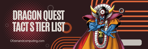Dragon Quest Tact S Tier List (2025)