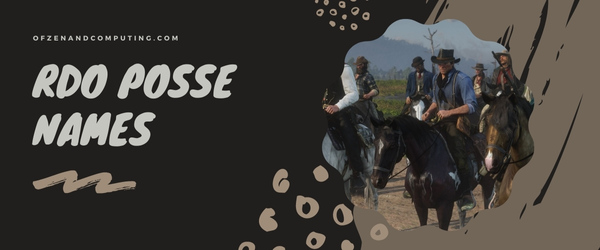 RDO Posse Names (2025)