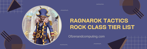 Ragnarok Tactics Rock Class Tier List (2025)