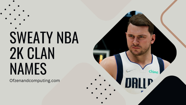 Sweaty NBA 2K Clan Names (2025)