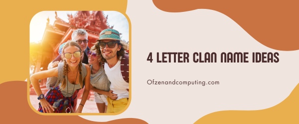 4 Letter Clan Names Ideas (2025)