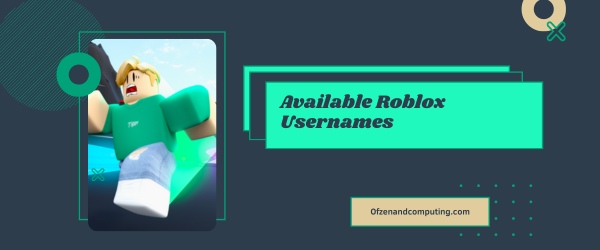 Available Roblox Usernames 2025 (Names)