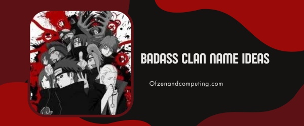 Badass Clan Names Ideas (2025)