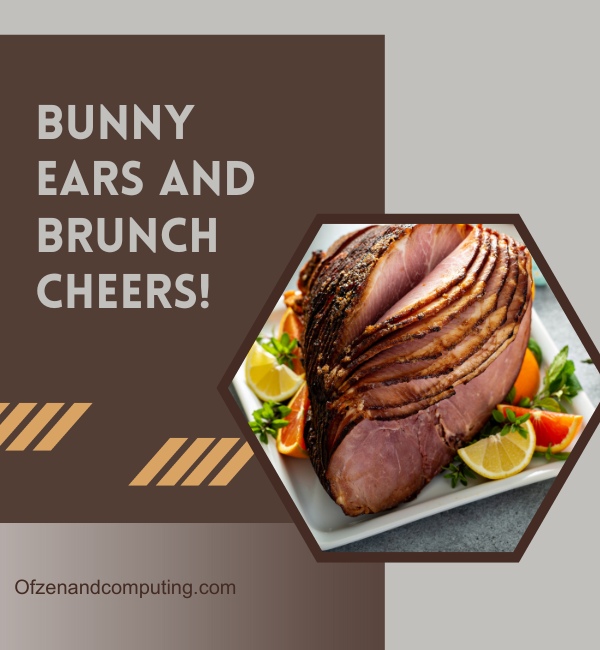 Easter Brunch Captions For Instagram