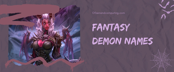 Fantasy Demon Names