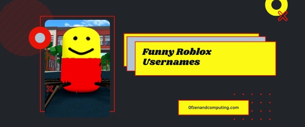 Funny Roblox Usernames 2025 (Names)