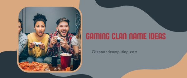Gaming Clan Names Ideas (2025)
