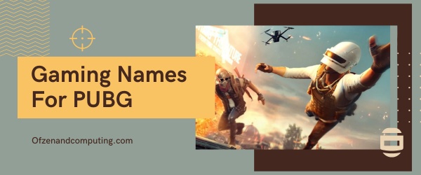 Gaming Names For PUBG (2025)