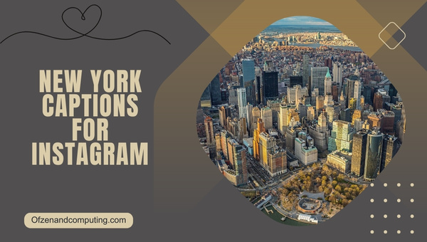 3800+ New York Captions for Instagram ([cy]) Big Apple Vibes