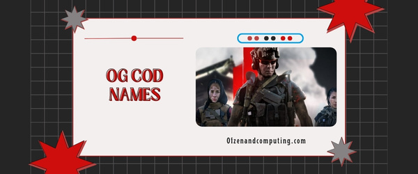 OG COD Names (2025)