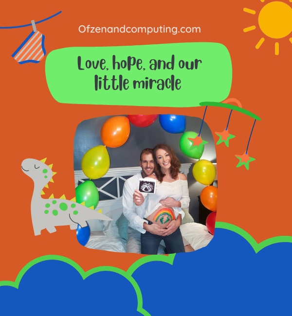 Rainbow Baby Announcement Captions For Instagram