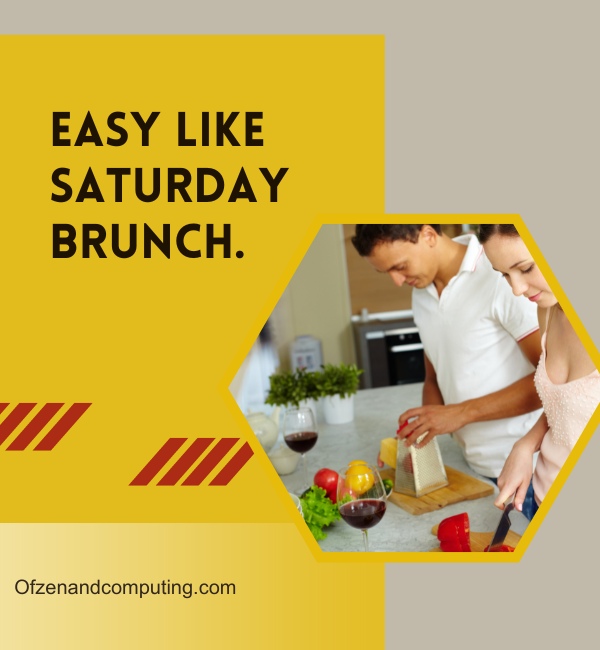Saturday Brunch Captions For Instagram (2025)